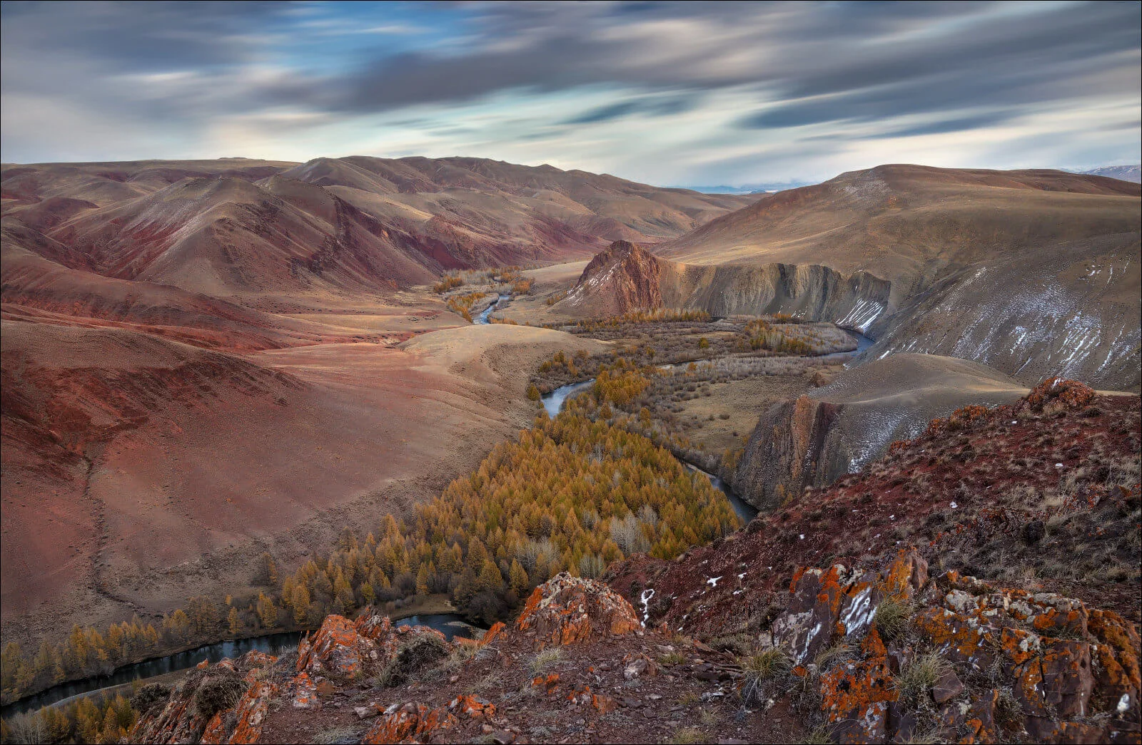 Montagnes dorées de l'Altaï, Russie, Russie