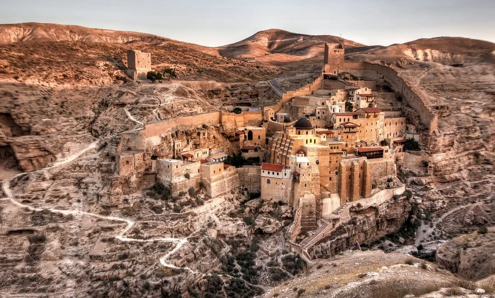 Monastères du désert de Juda, Palestine