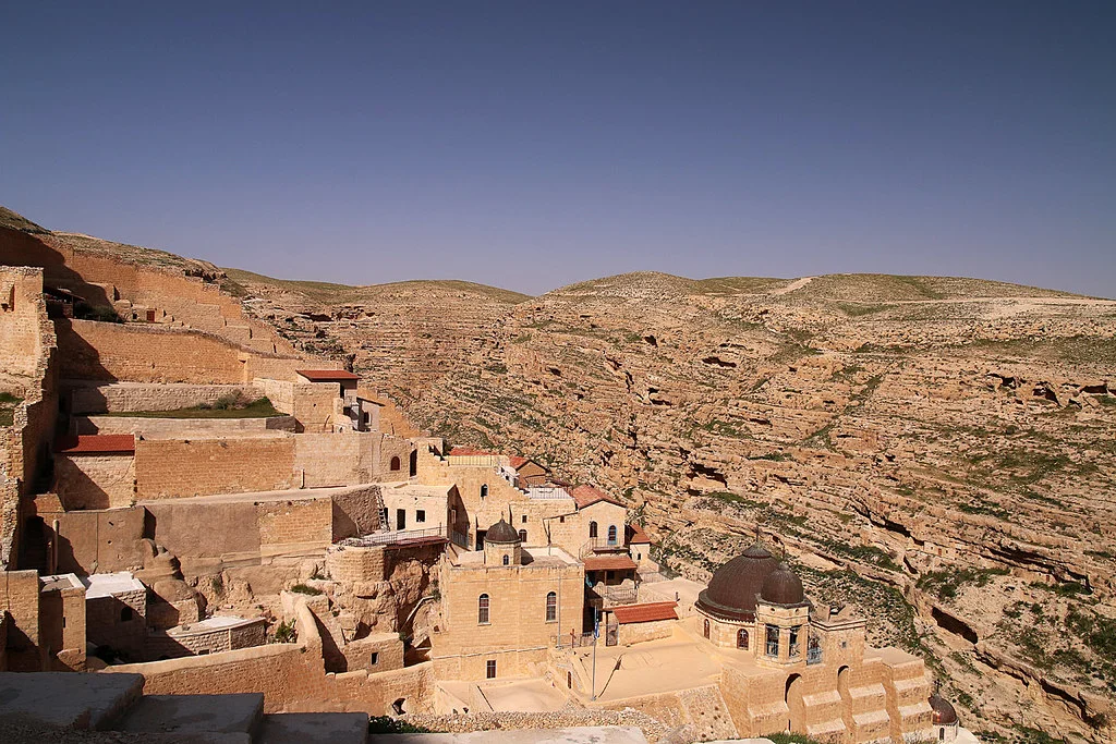 Monastères du désert de Juda, Palestine