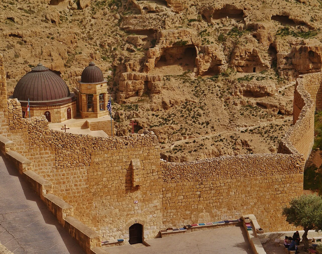Monastères du désert de Juda, Palestine
