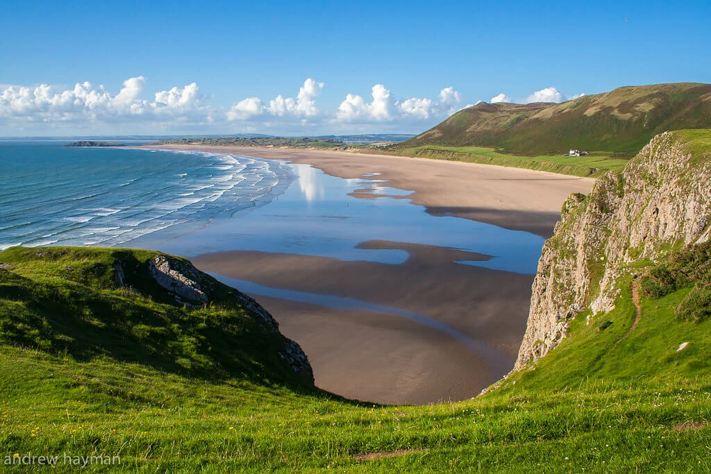 Baie de Rhossili, Pays de Galles