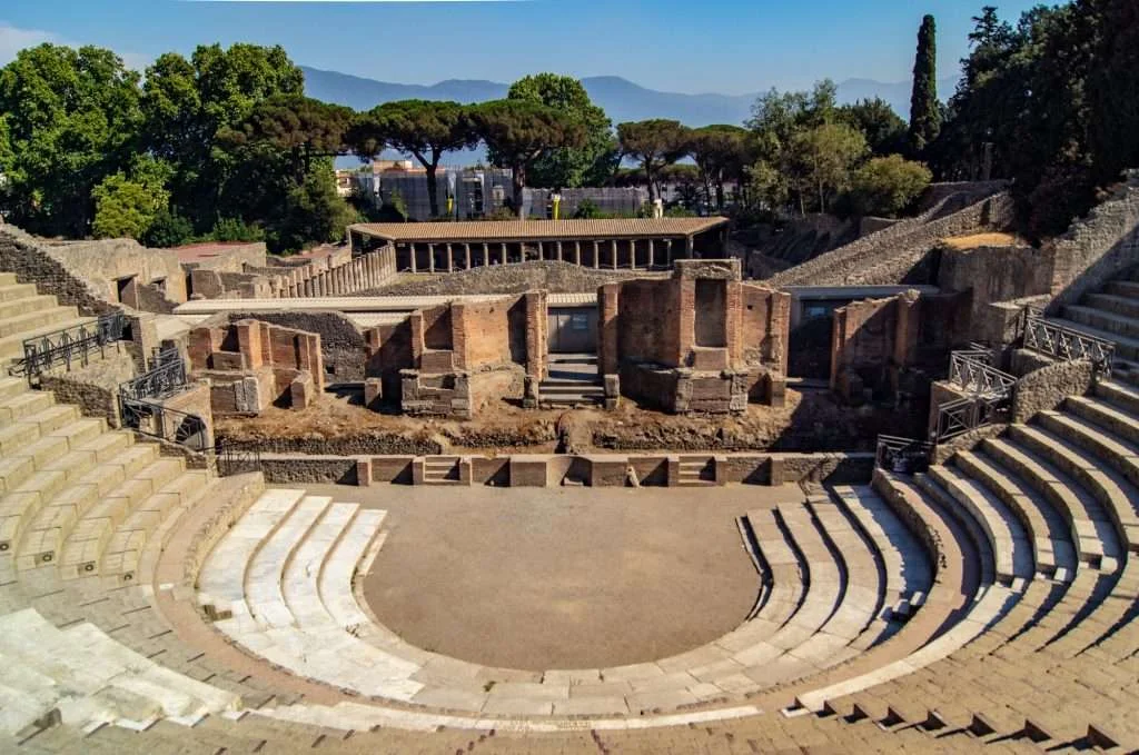 Grand théâtre (Pompéi), Italie
