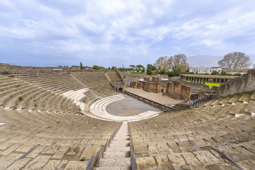 Grand théâtre (Pompéi), Italie