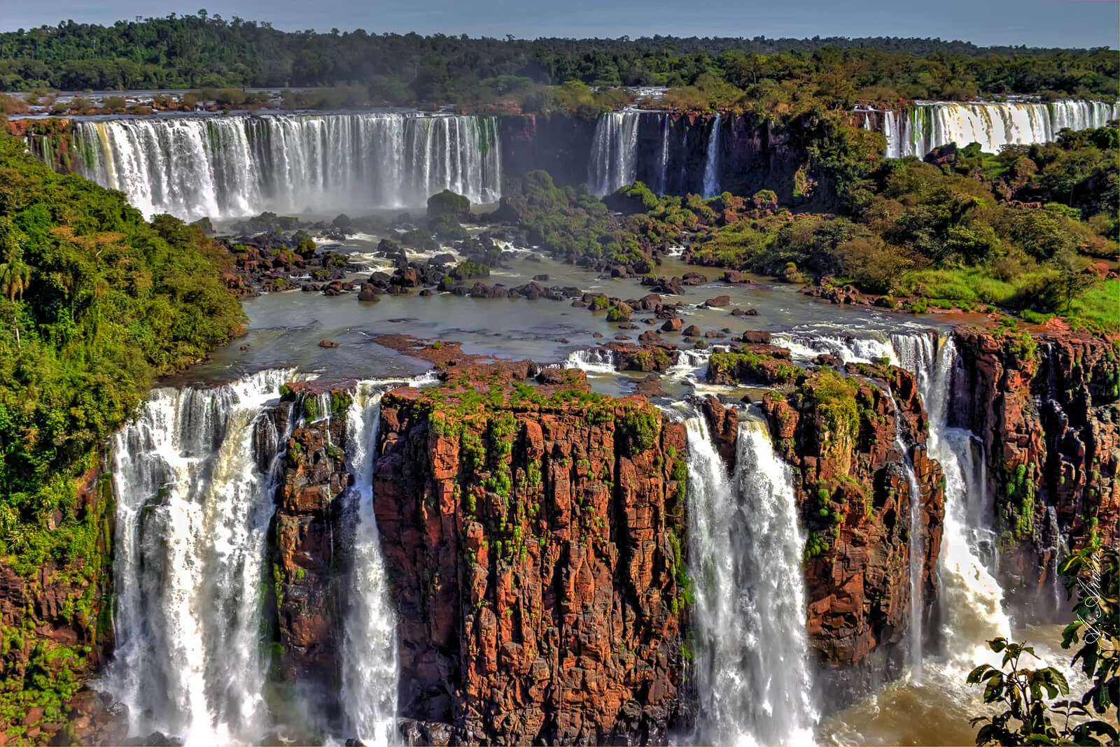Chutes d'Iguazu, Argentine, Brésil