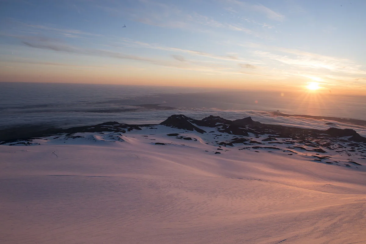 Snaefellsjokull, Islande