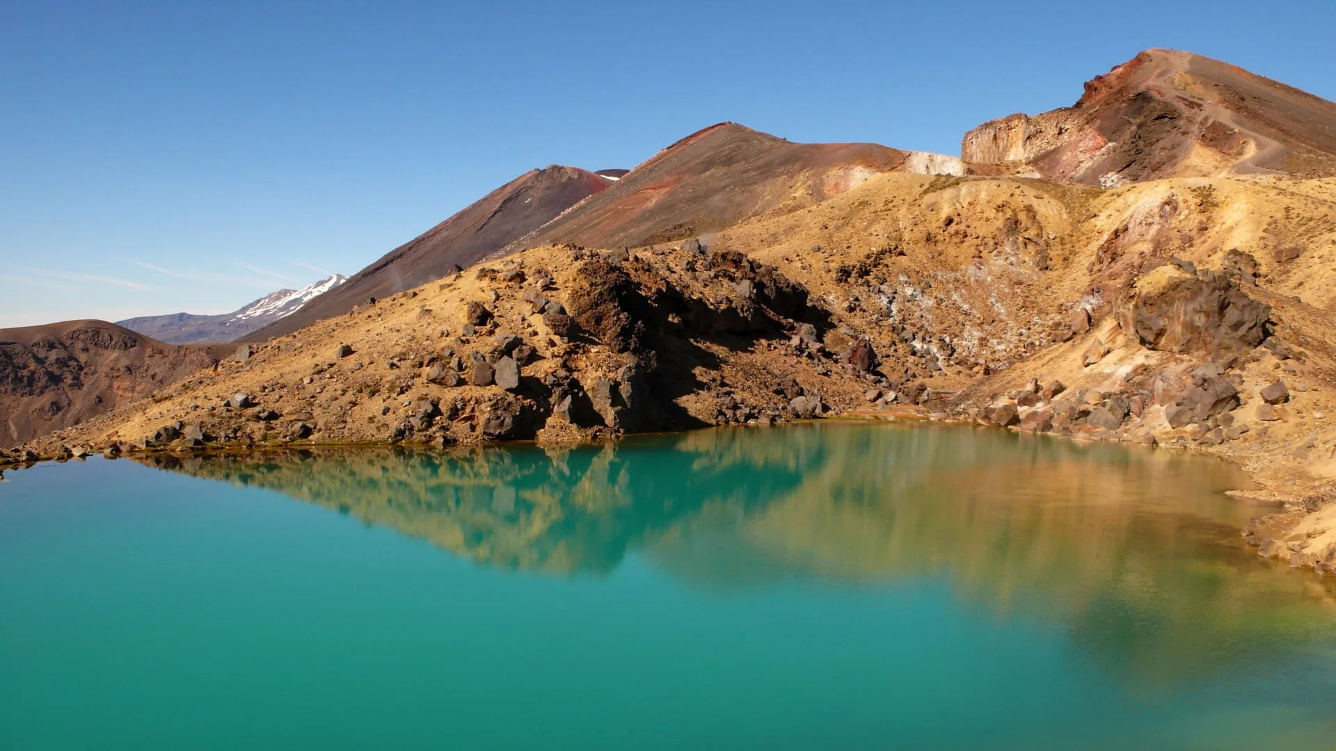 Emerald Lakes (Nouvelle-Zélande), Nouvelle-Zélande