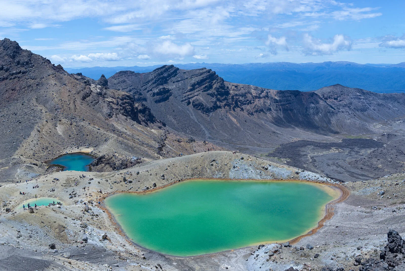 Emerald Lakes (Nouvelle-Zélande), Nouvelle-Zélande