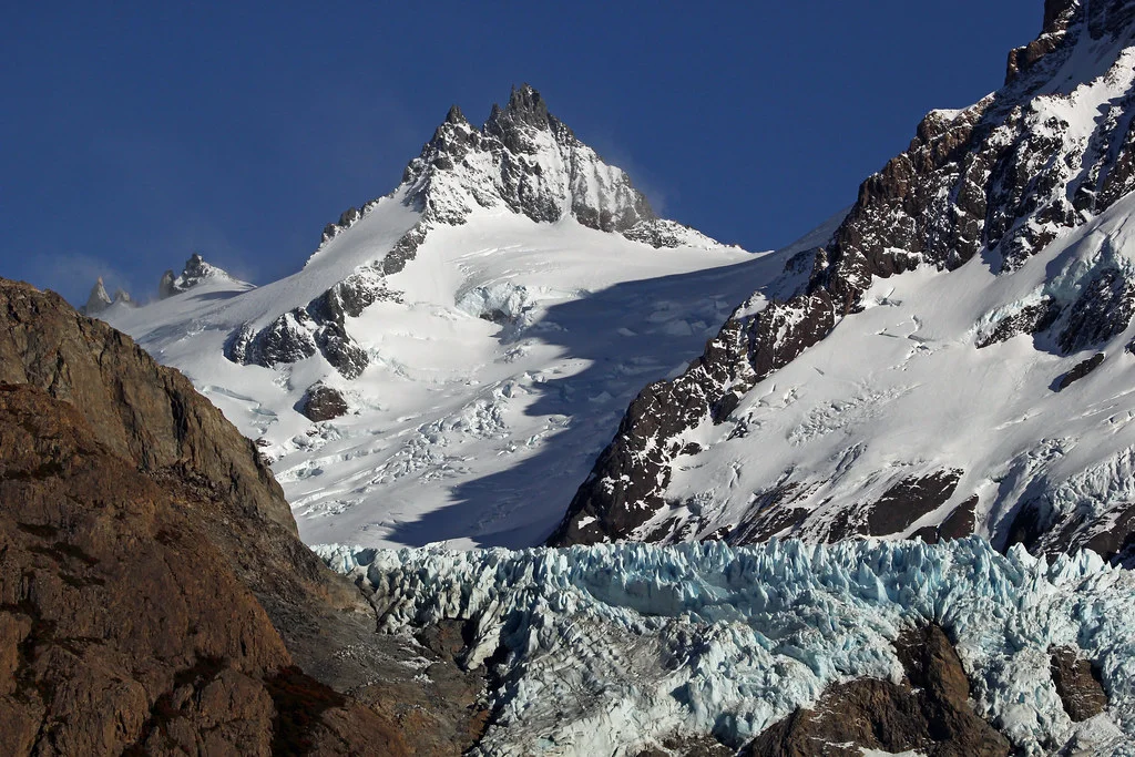 Mirador del Glaciar Piedras blancas, Chili, Argentine