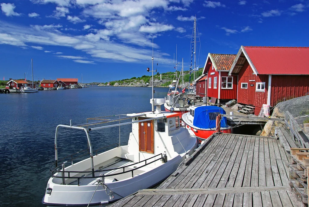 Îles Koster, Suède