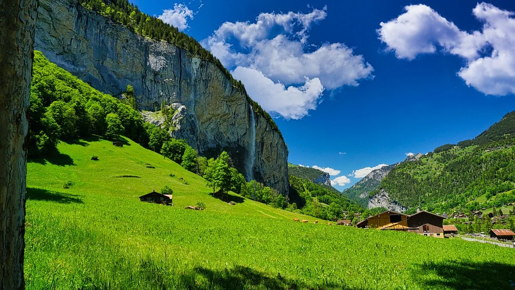 Vallée de Lauterbrunnen, Suisse