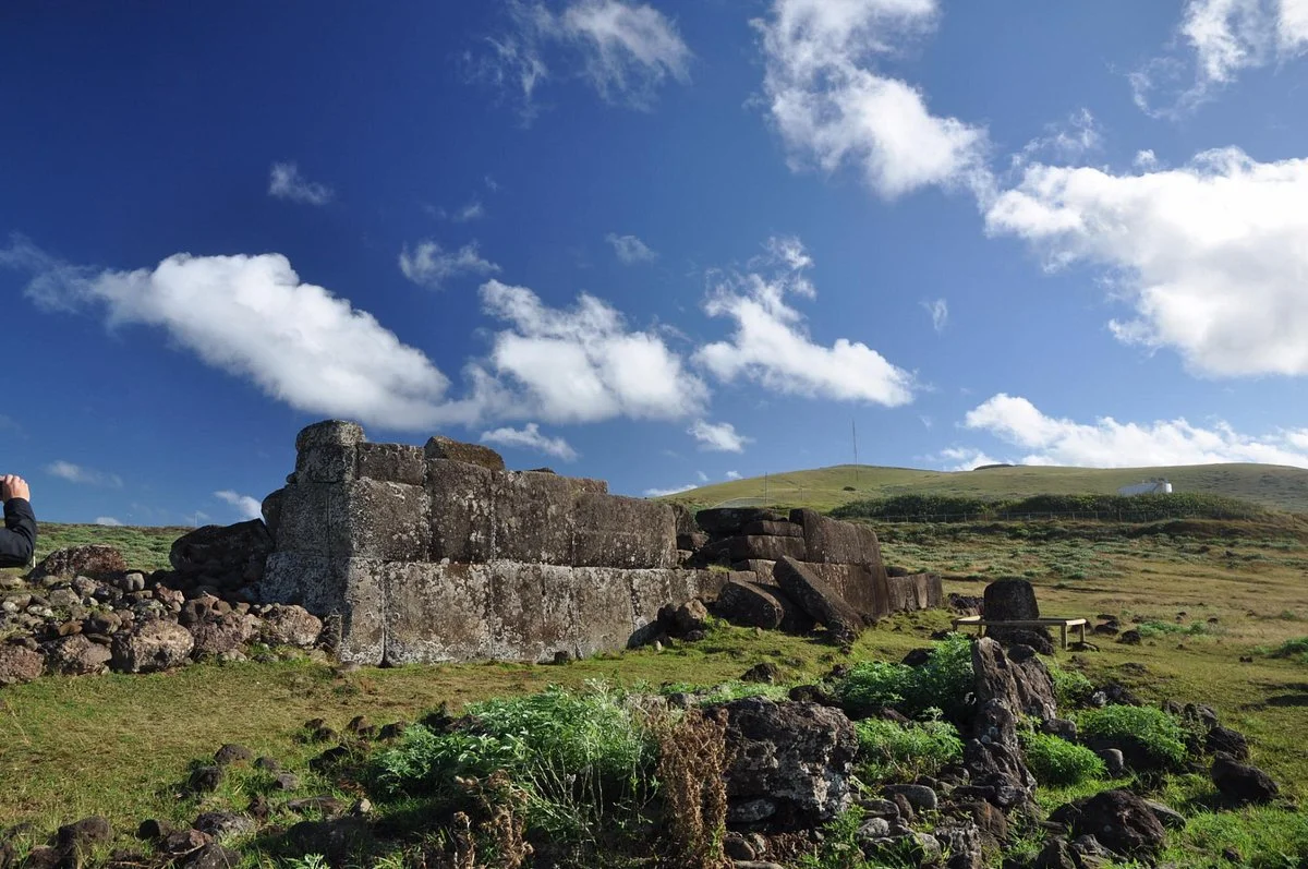 Ahu Vinapu, Chili, Île de Pâques