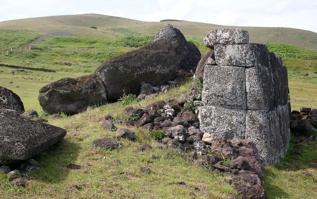 Ahu Vinapu, Chili, Île de Pâques