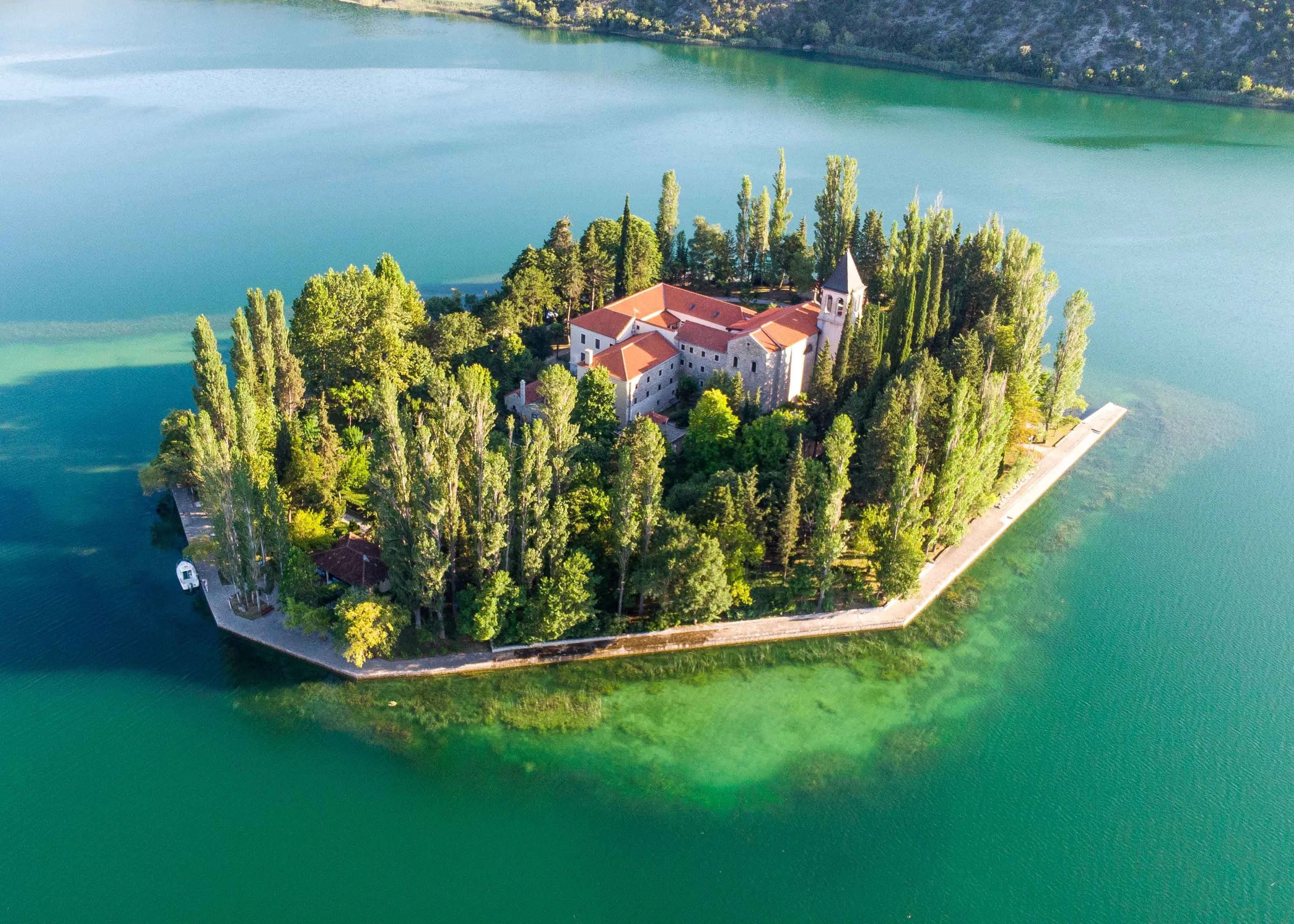 Monastère de Visovac, Croatie