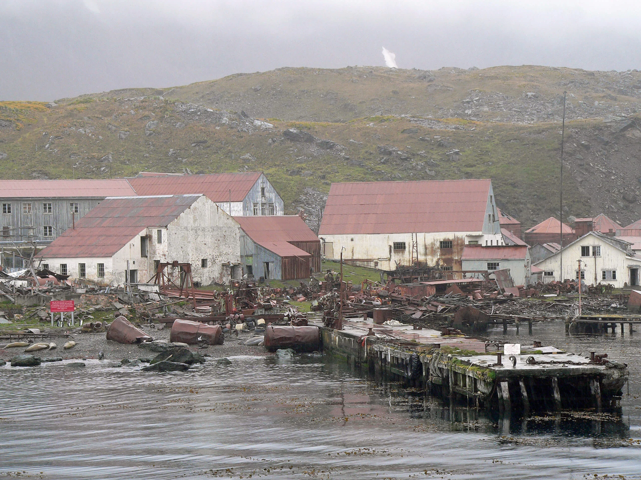 Stromness (Géorgie du Sud), Géorgie du Sud et Îles Sandwich du Sud