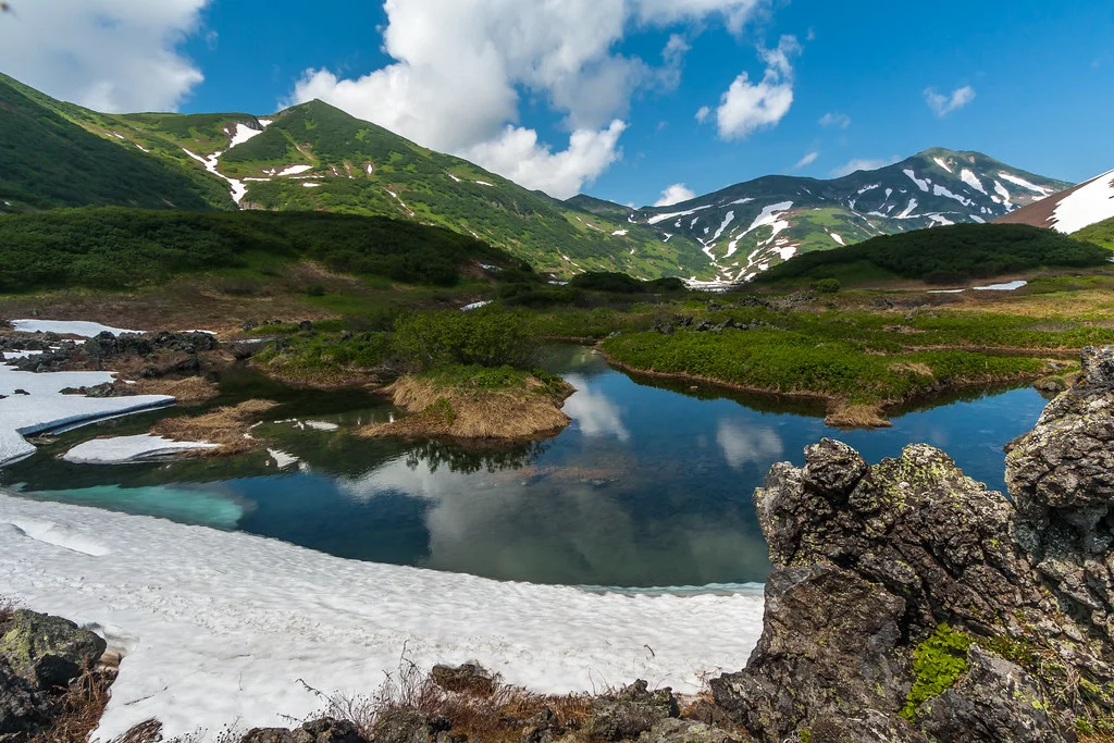 Chaîne Orientale (Kamtchatka), Russie