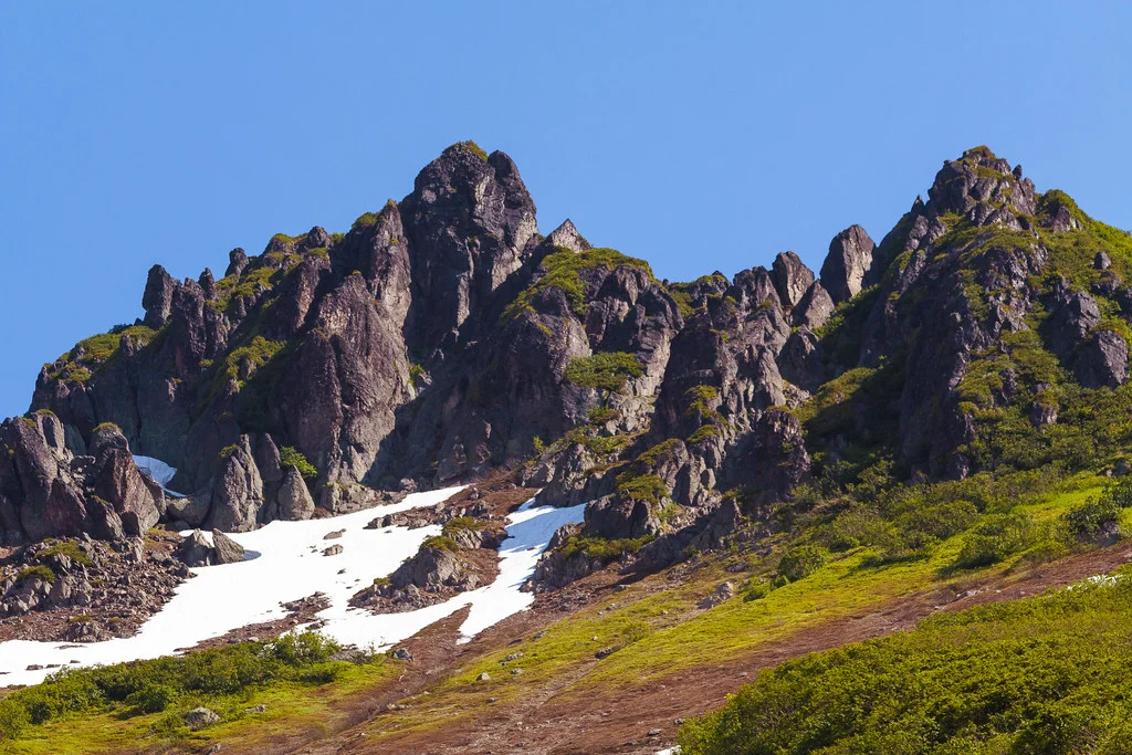 Chaîne Orientale (Kamtchatka), Russie