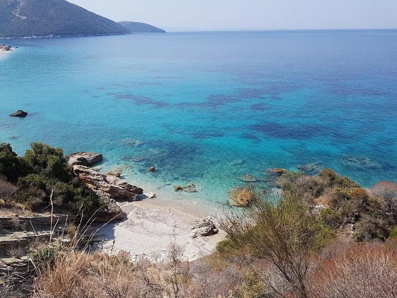 Plage de Kroreza , Albanie