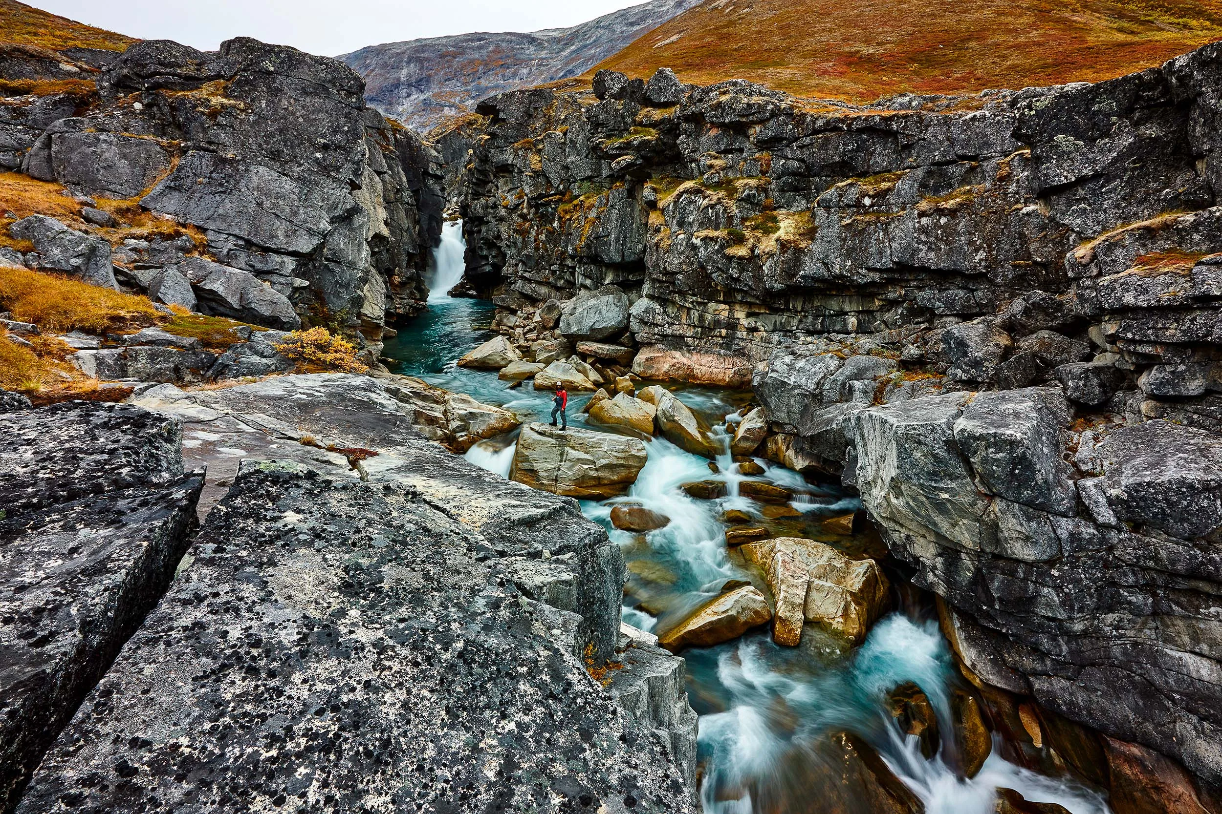 Kangia River, Groenland