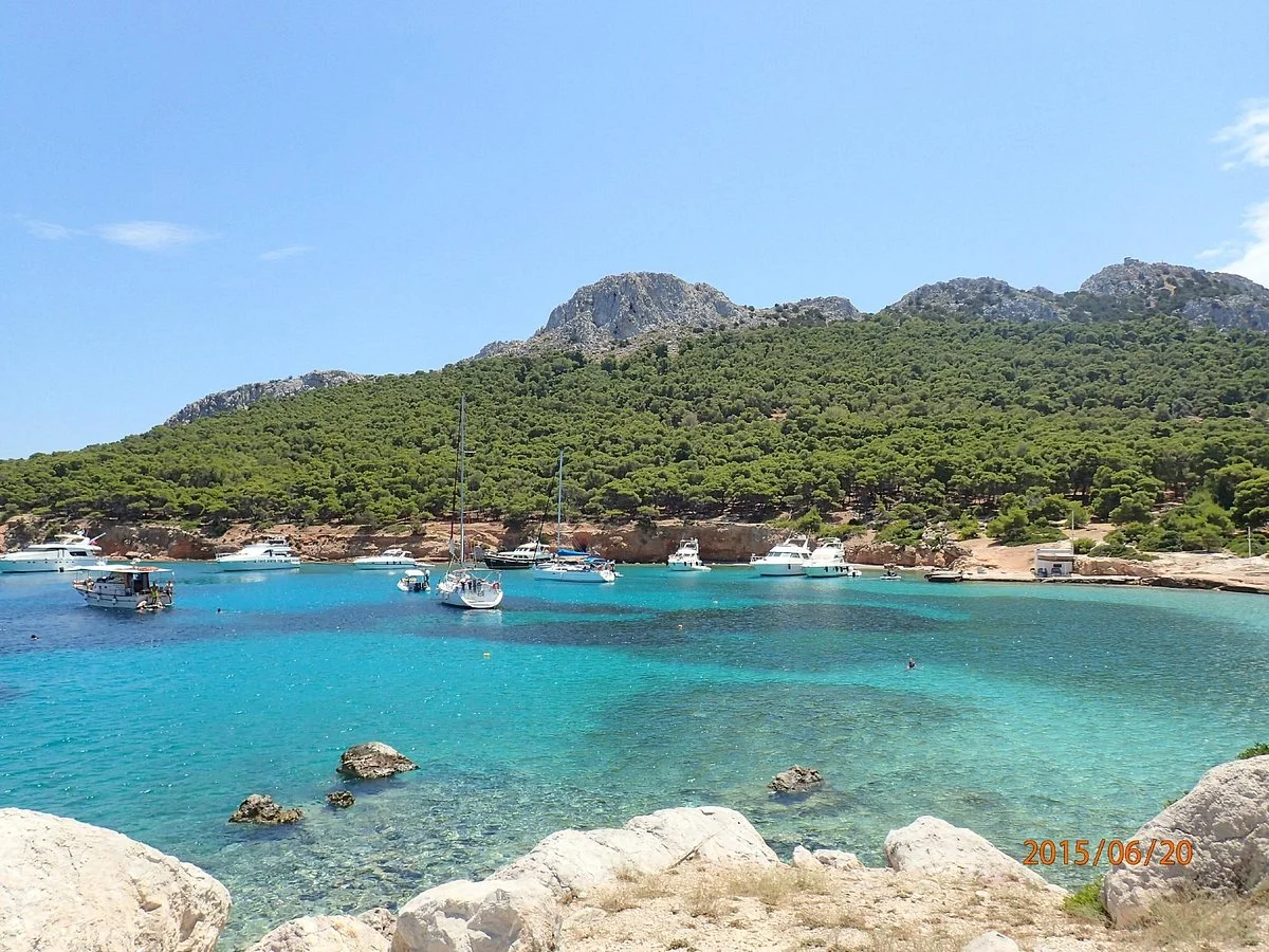 Moni Island, Grèce