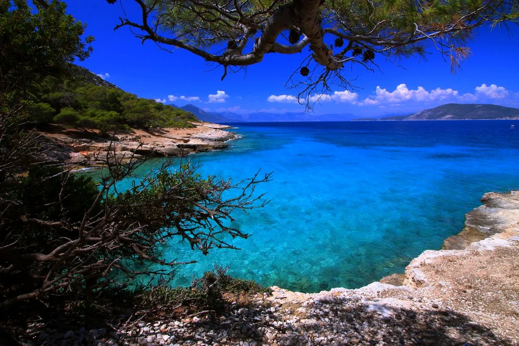 Moni Island, Grèce
