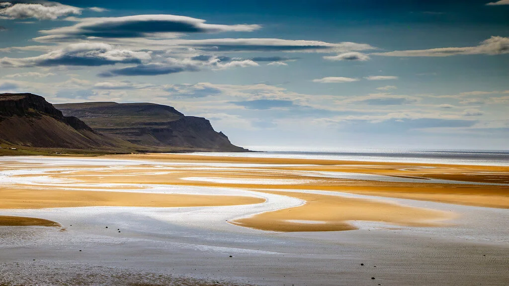 Raudasandur, Islande