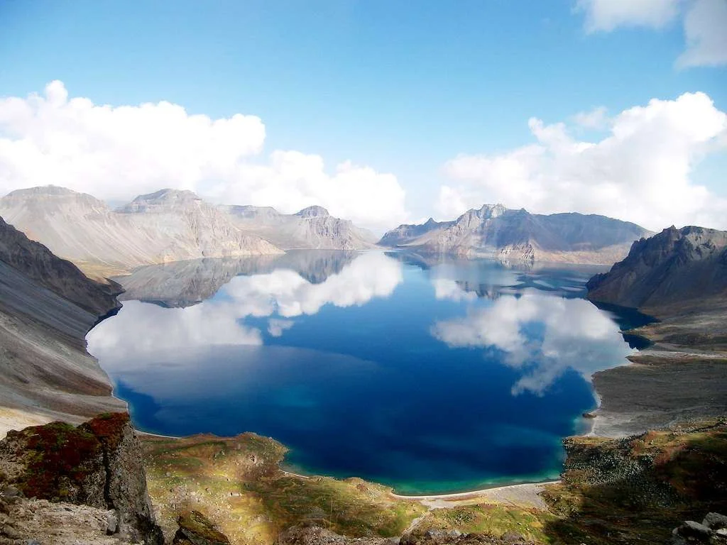 Lac du Paradis, Chine, Corée du Nord