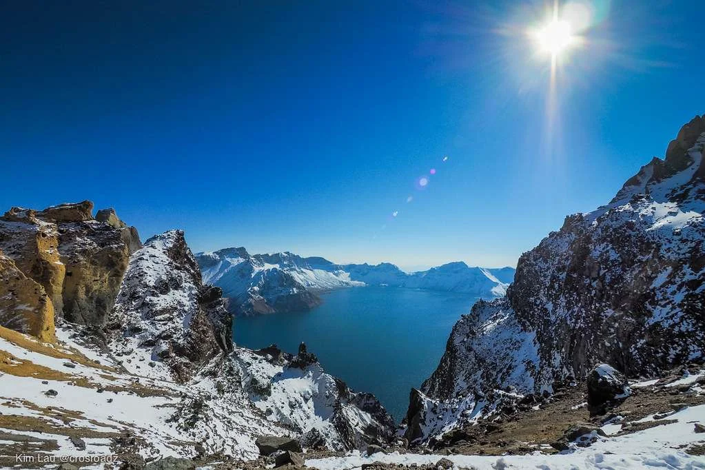 Lac du Paradis, Chine, Corée du Nord