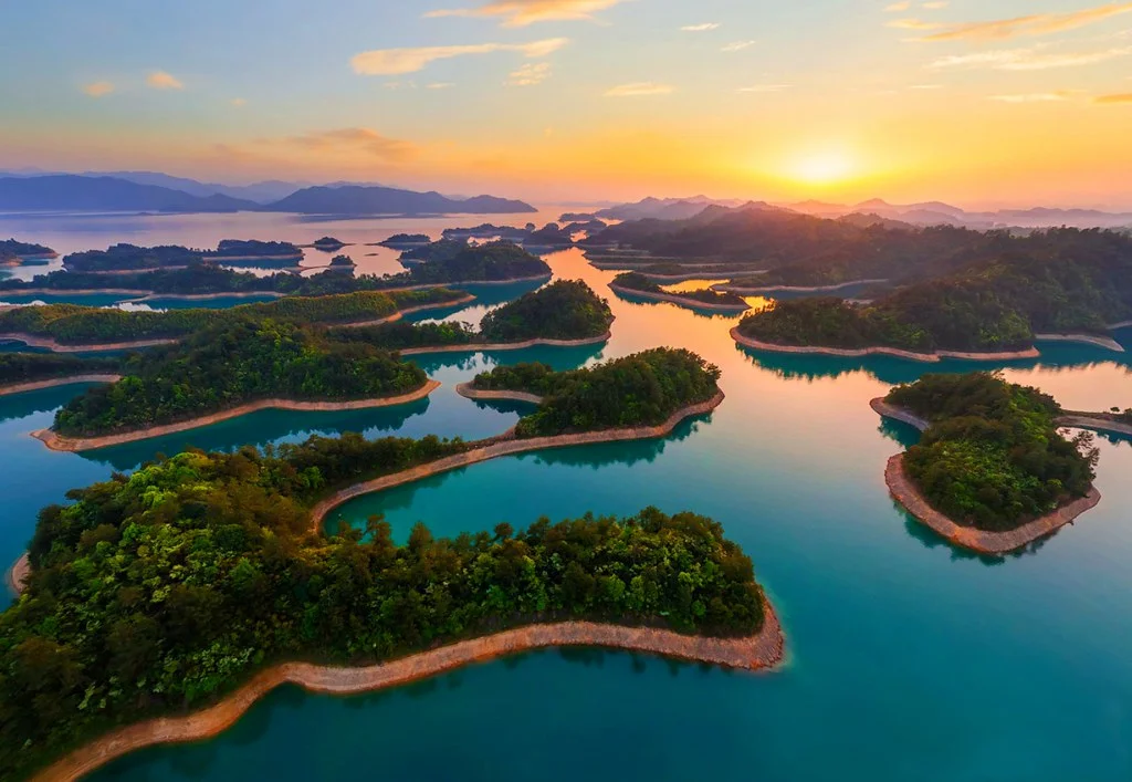 Lac Qiandao, Chine