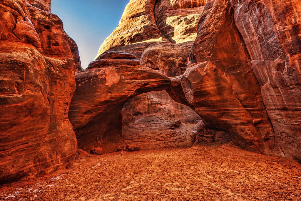 Sand Dune Arch, États-Unis