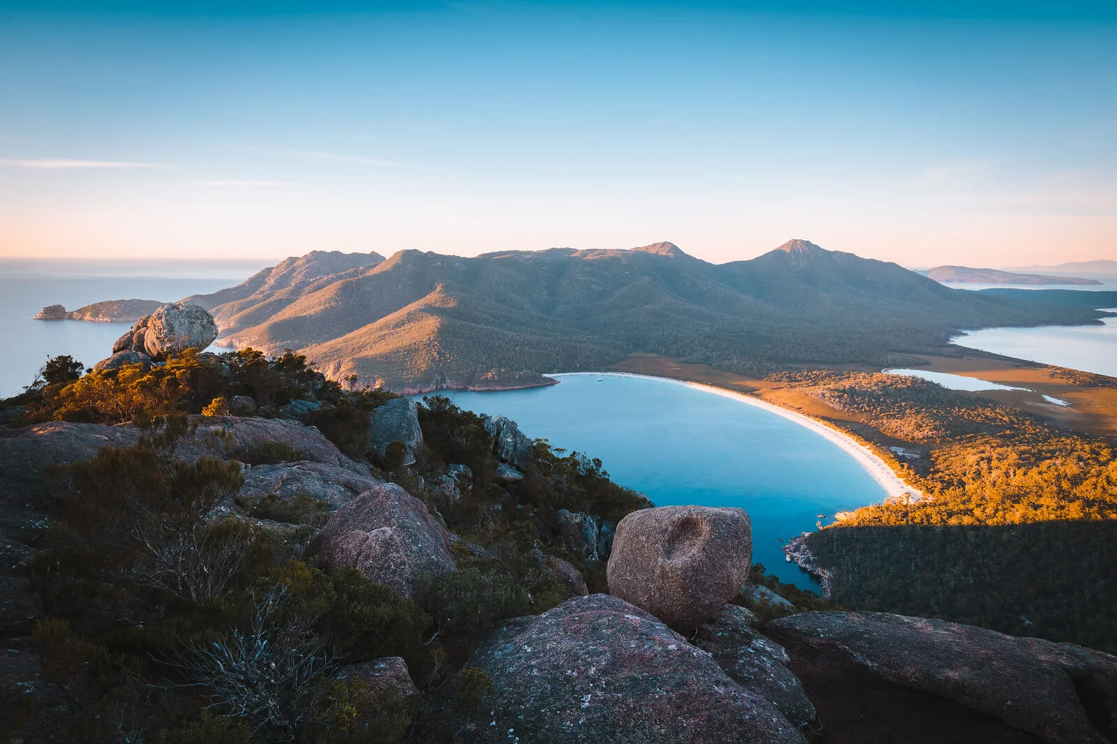 Baie de Wineglass, Australie, Tasmanie