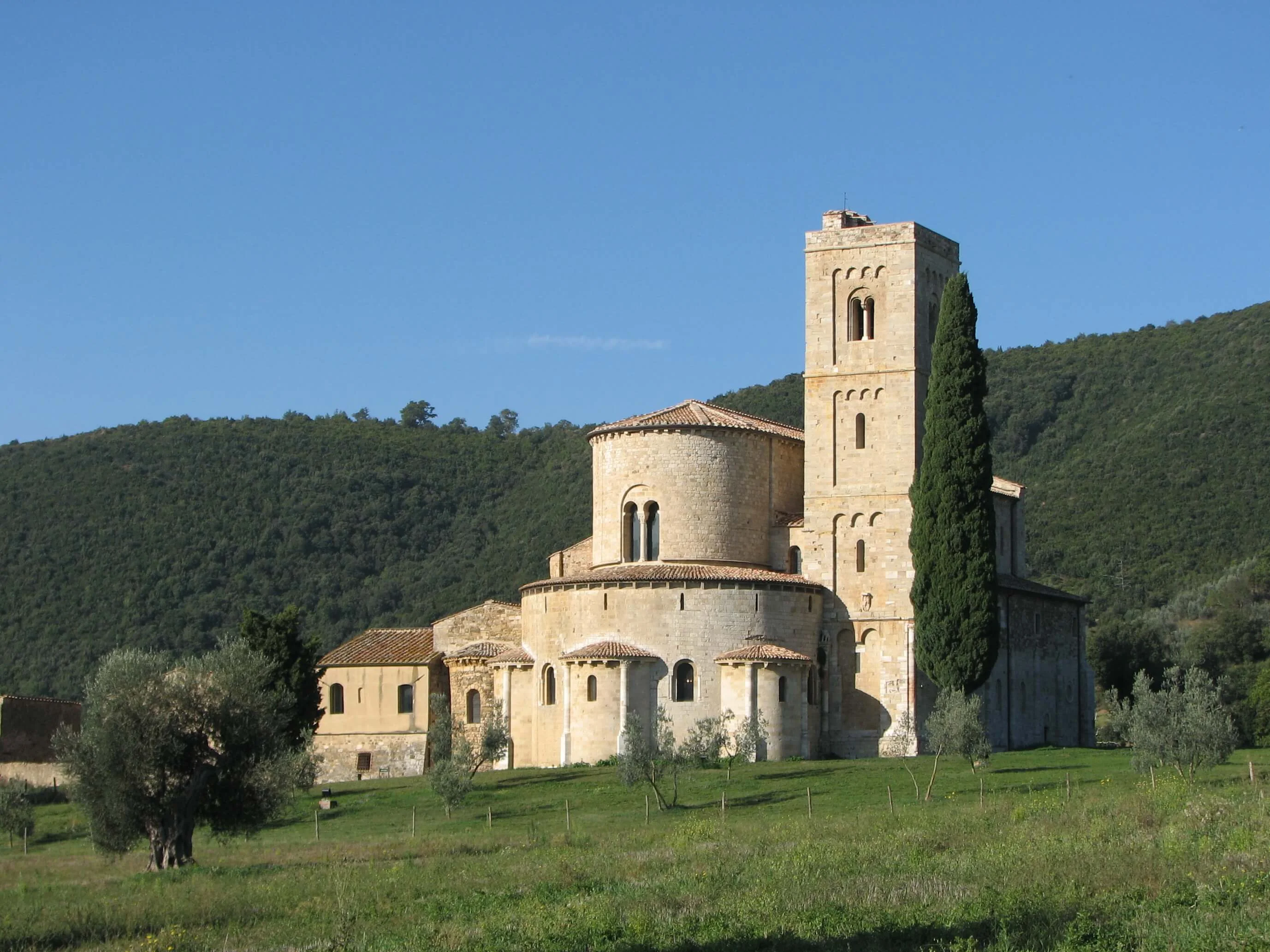 Abbaye de Sant'Antimo, Italie