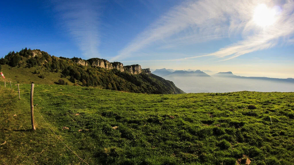 Massif des Bauges, France