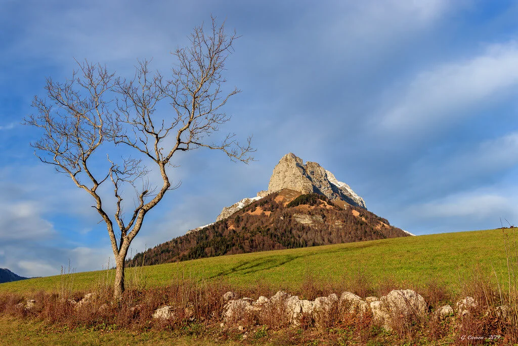 Massif des Bauges, France