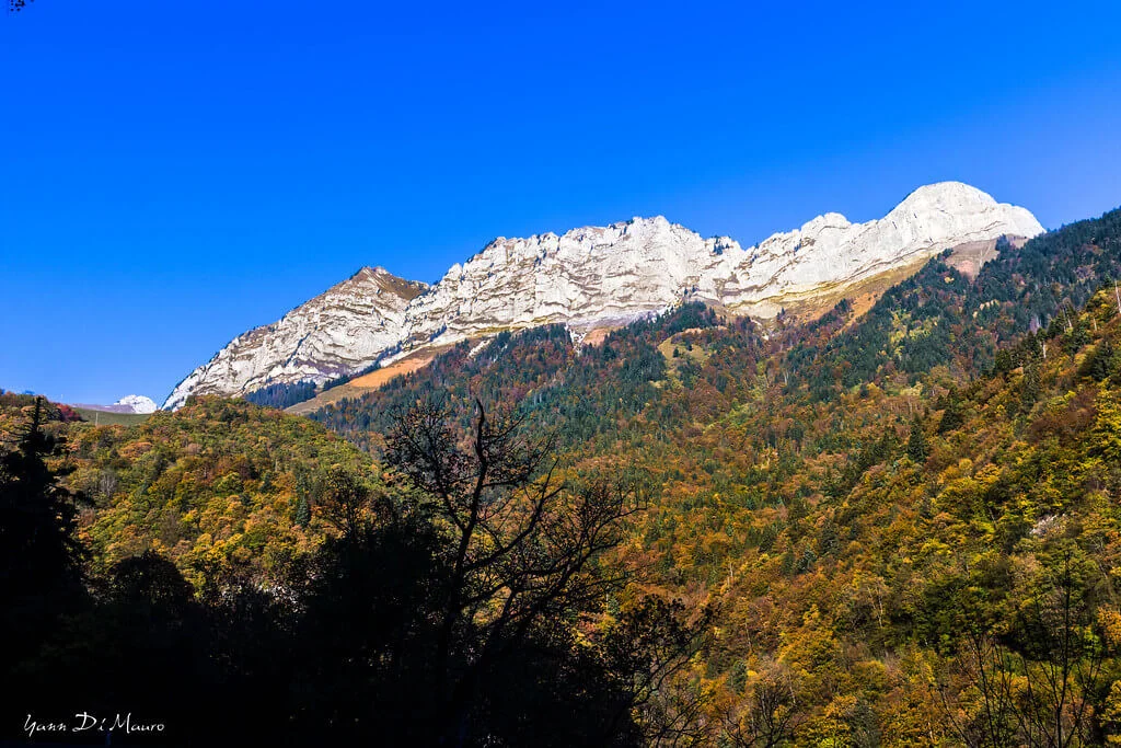 Massif des Bauges, France