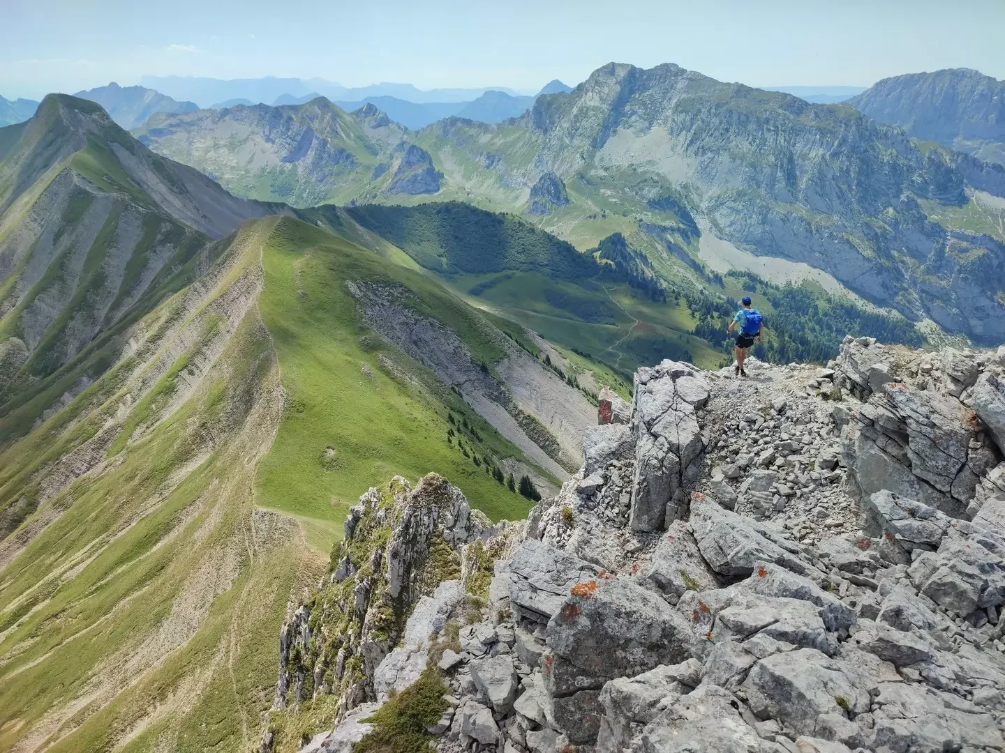 Massif des Bauges, France