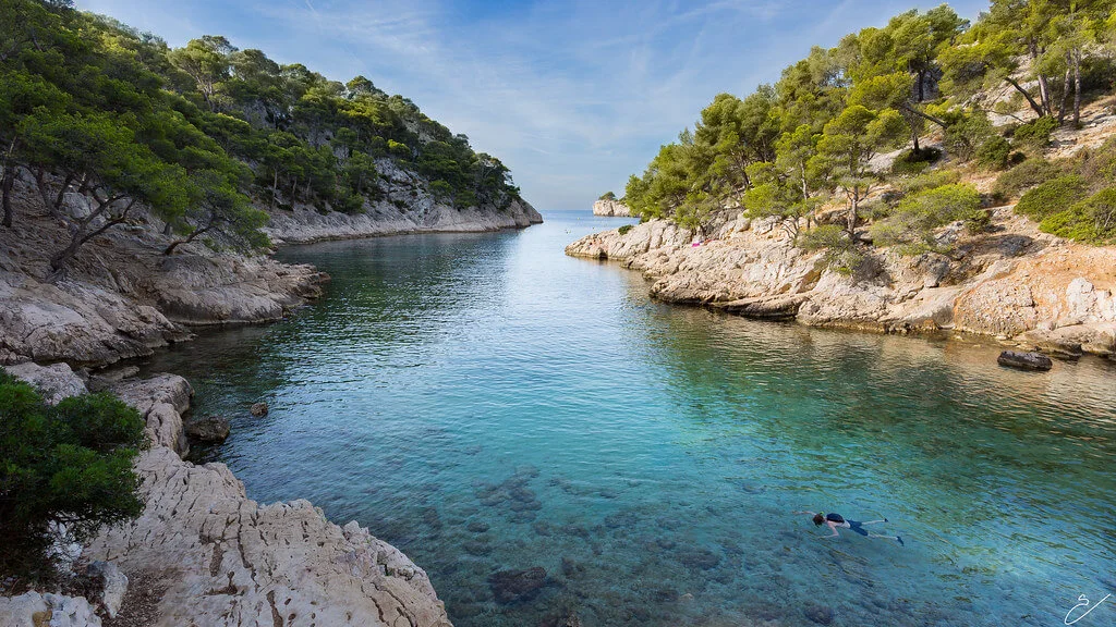 Calanque de Port-Pin, France