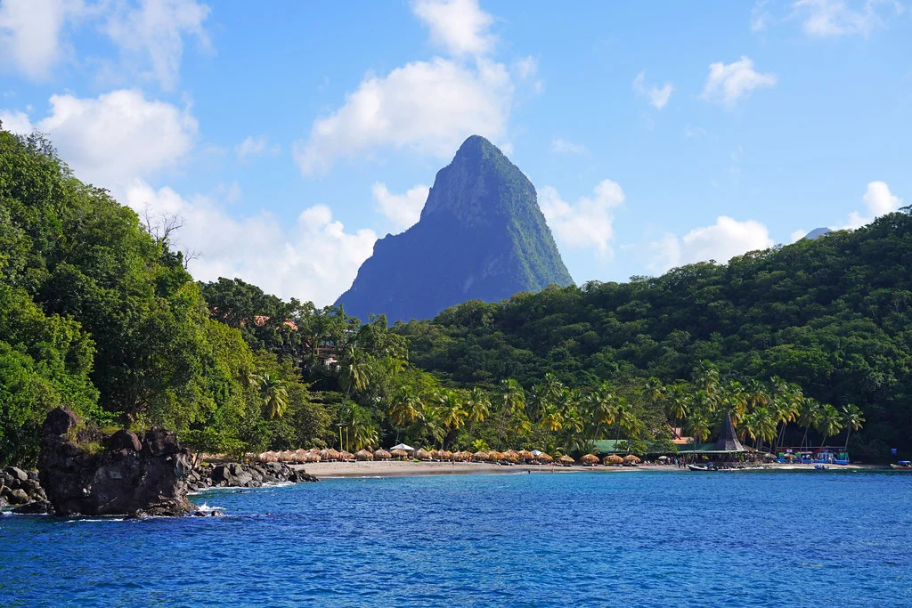 Anse Chastanet, Sainte-Lucie