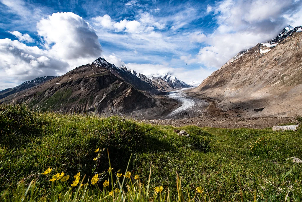 Glacier Drang-Drung, Inde