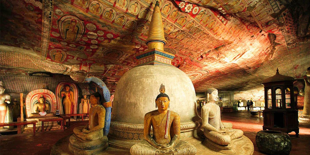 Temple d'Or de Dambulla, Sri Lanka