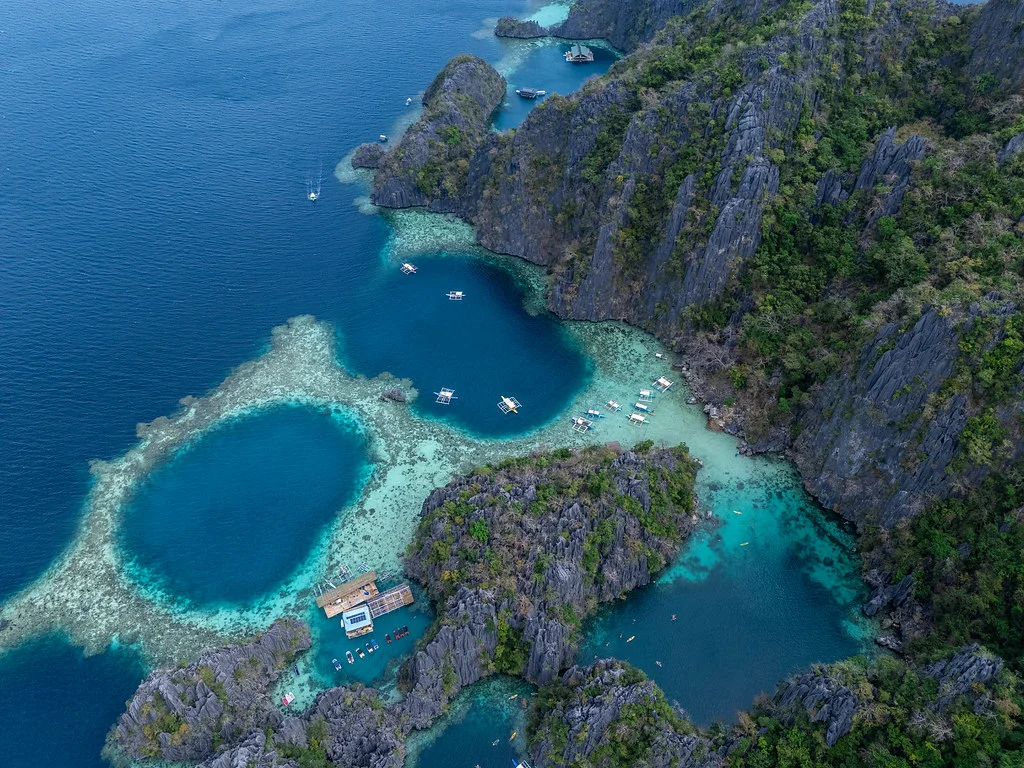 Twin Lagoon, Philippines