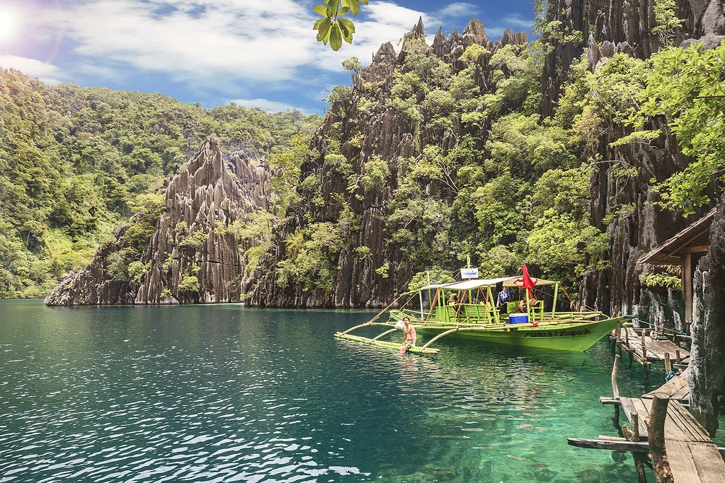 Twin Lagoon, Philippines