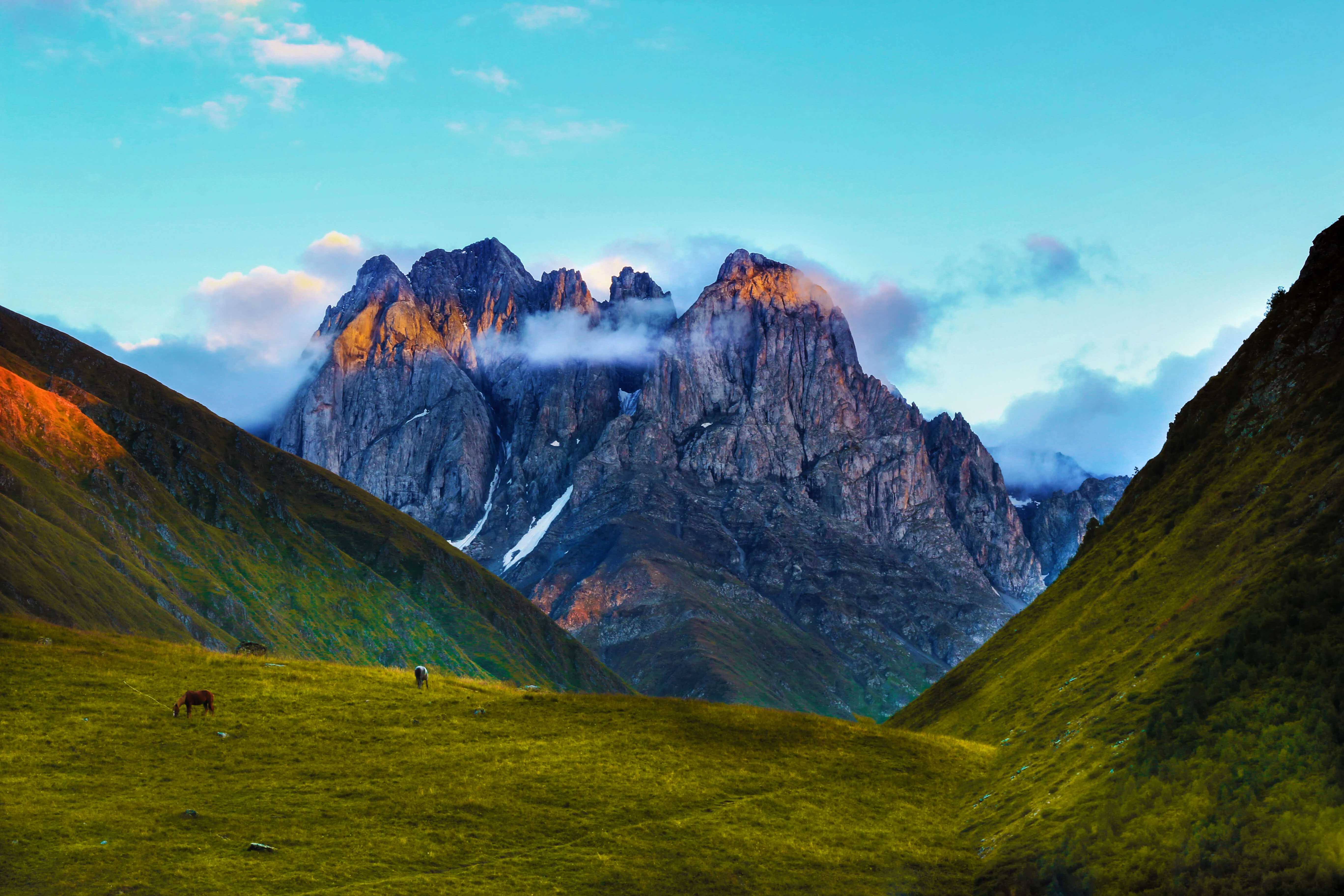 Parc national de Kazbek, Géorgie