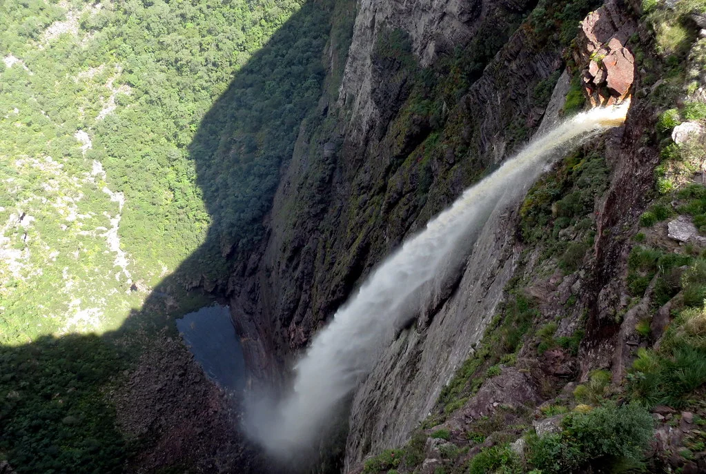 Chute de la Fumée, Brésil