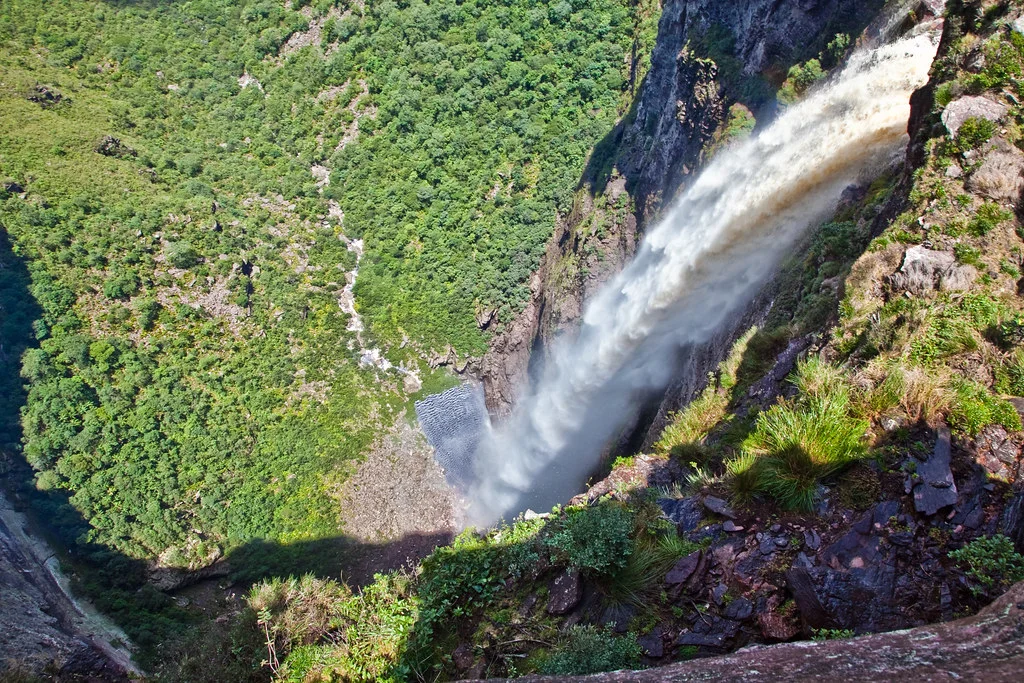 Chute de la Fumée, Brésil