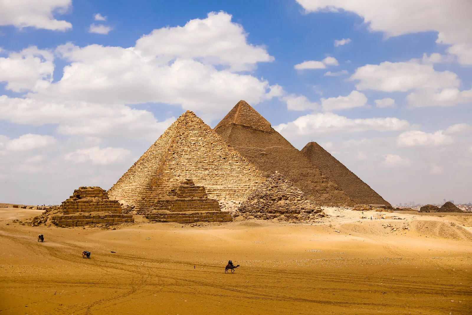 Pyramides de Gizeh, Égypte