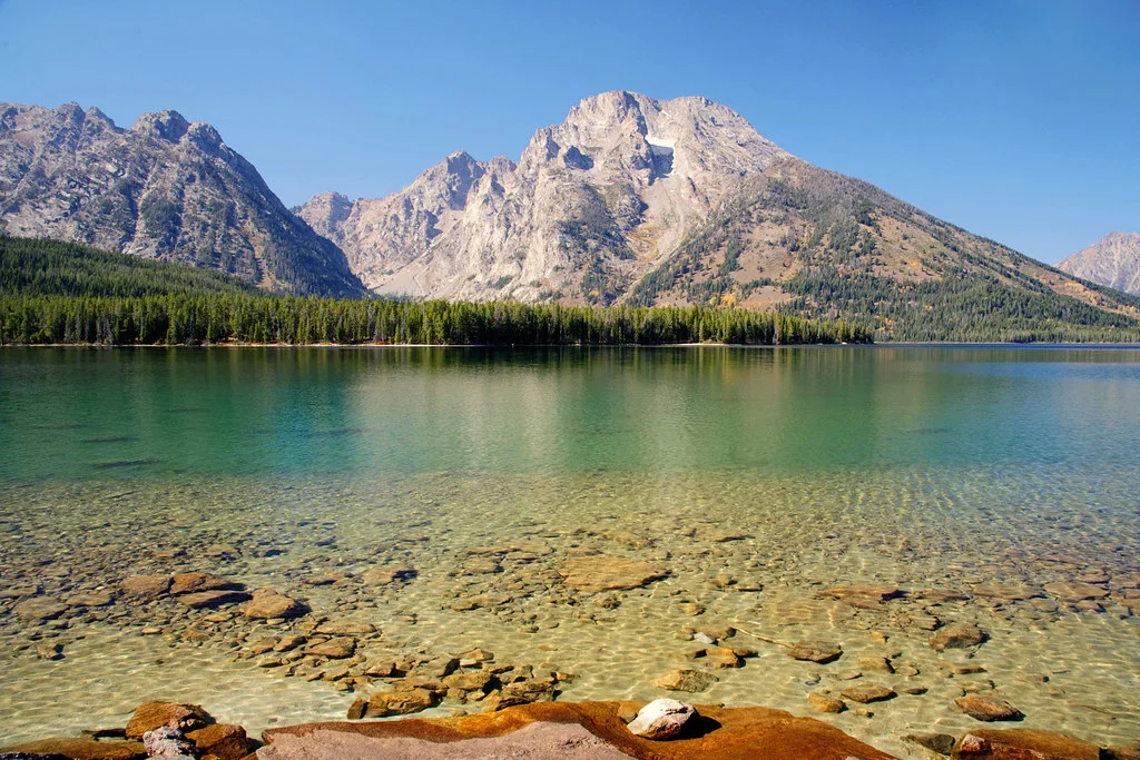 Leigh Lake Trail, États-Unis