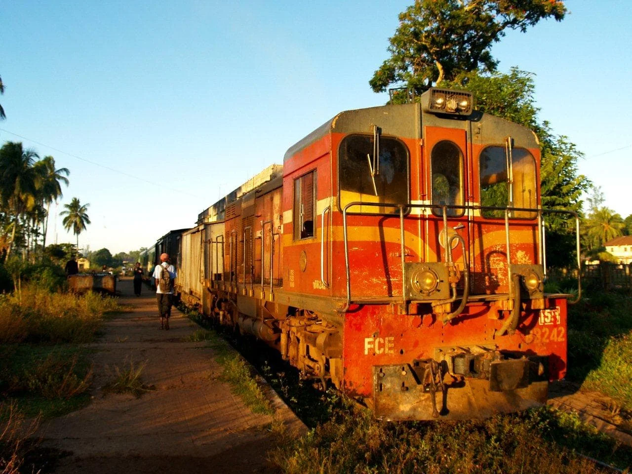 Train des falaises, Madagascar