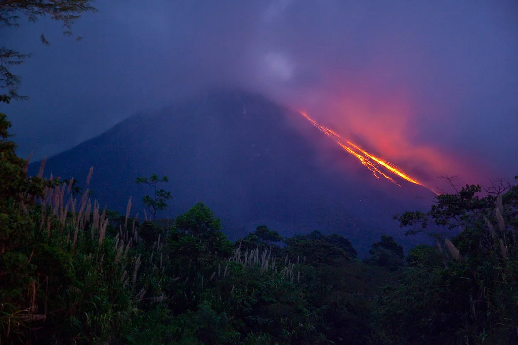 Arenal 1968 Volcano View and Lava Trails, Costa Rica