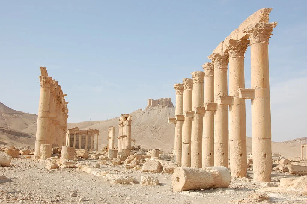 Site archéologique Palmyre, Syrie