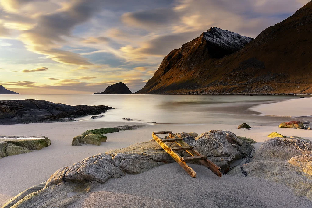 Haukland Beach, Norvège